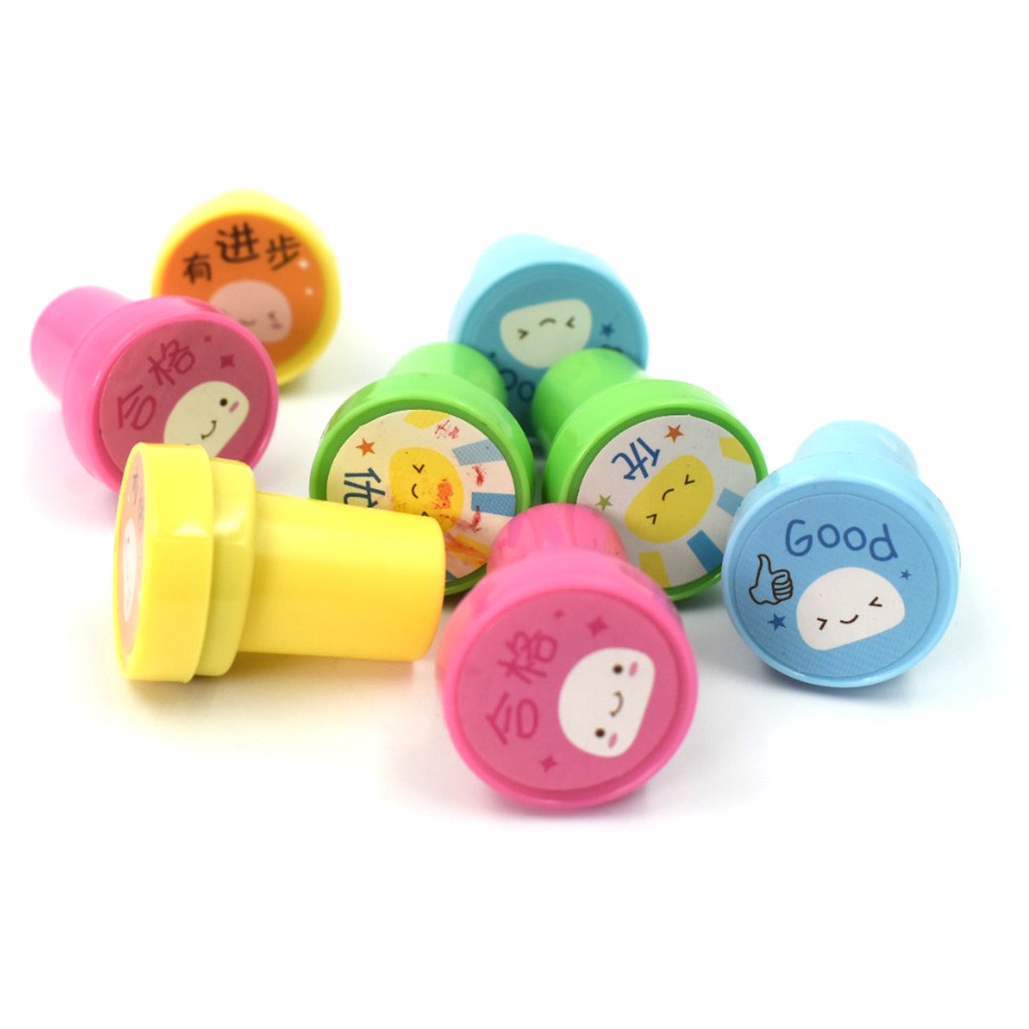 4803 Emoticon Stamps 8 pieces in Round Shape Stamp for Kids Theme Stamps for School Craft & Prefect Gift for Teachers, Parents and Students (Multicolor) 4803 Emoticon Stamps 8 pieces in Round Shape Stamp for Kids Theme Stamps for School Craft & Prefect Gift for Teachers, Parents and Students (Multicolor)
